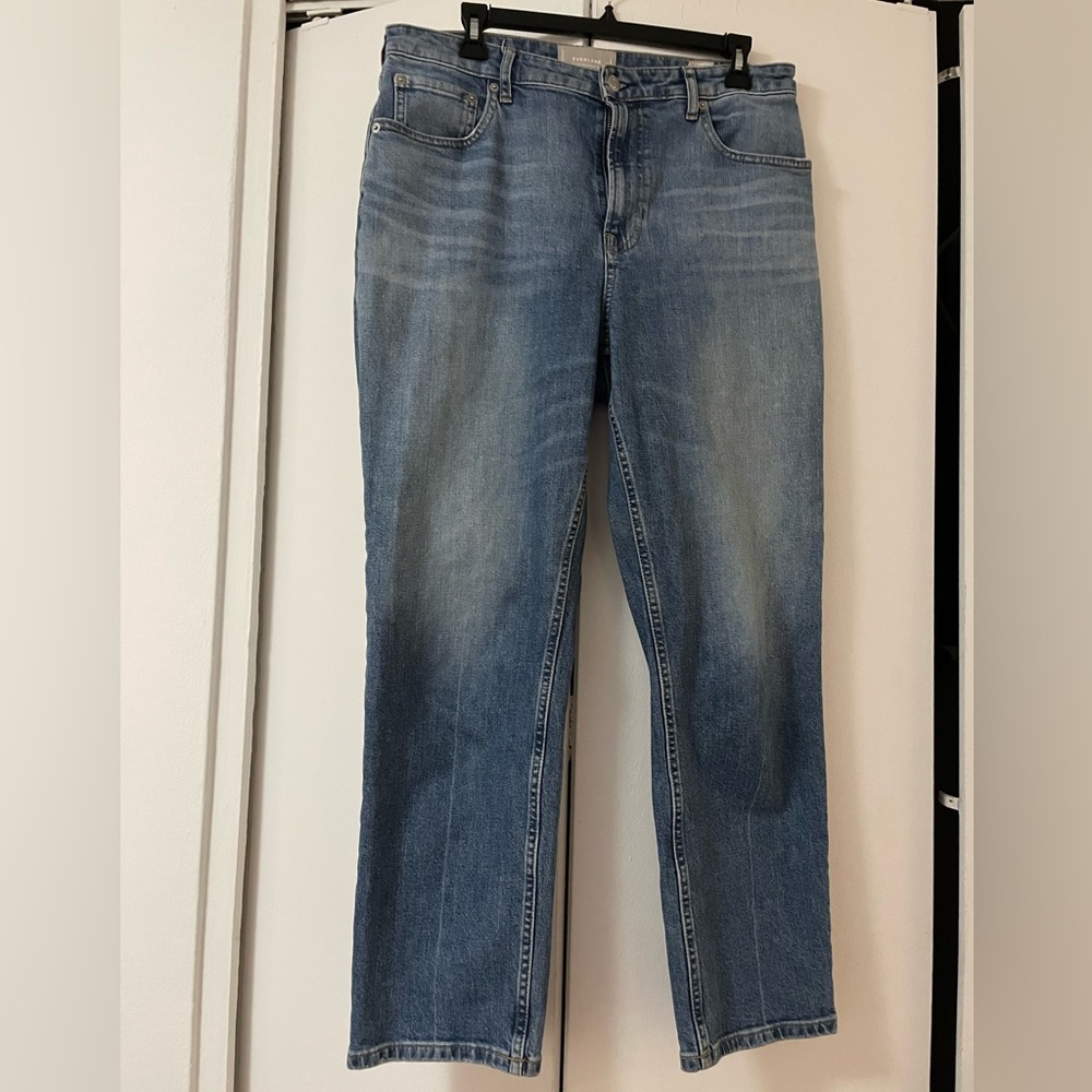 Everlane The High Rise Straight Jean